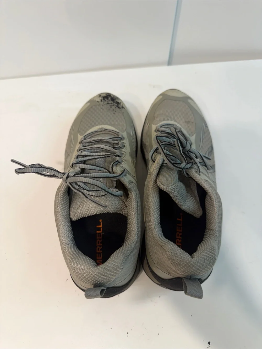 Used Merrell Gray Lightweight Trail Sneakers women’s 8.5